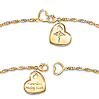 Nurse necklace white gold discount