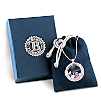 Floating charm deals necklace