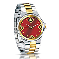 Lest We Forget Mens Canadian Heroes Diamond Dress Watch