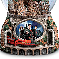 HARRY POTTER Journey To HOGWARTS Musical Glitter Globe With Moving