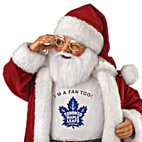 Toronto maple leafs santa hat sale