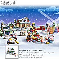 PEANUTS Hand-Painted Illuminated Christmas Village