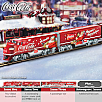 COCA COLA Christmas Express Train Collection Through The Years