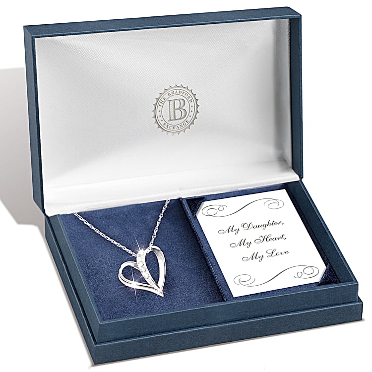 Love my daughter necklace sale
