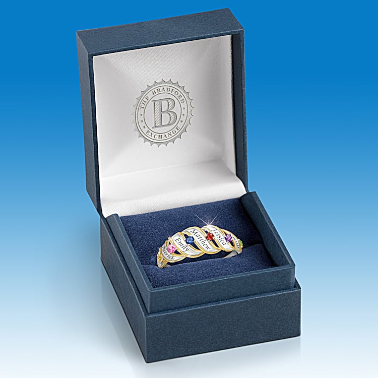 Mothers ring with names store
