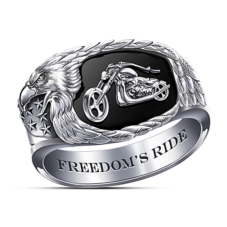 Harley davidson eagle ring clearance