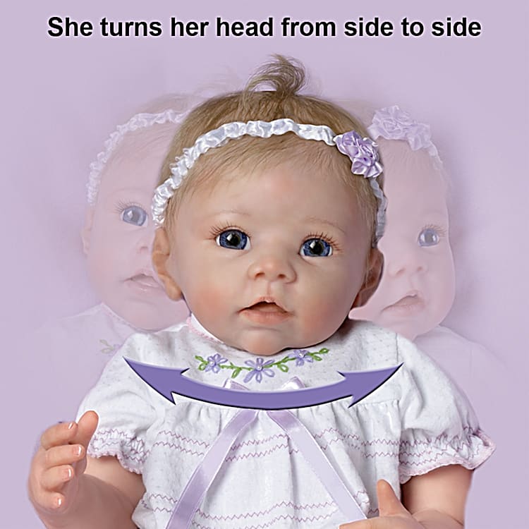 Baby dolls that move and look real new arrivals