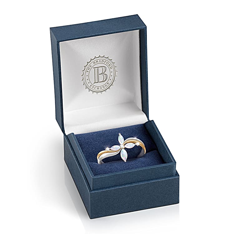 Opal cross ring shop