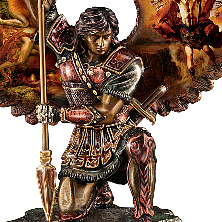 Howard David Johnson St. Raphael: Merciful Healer Cold-Cast Bronze