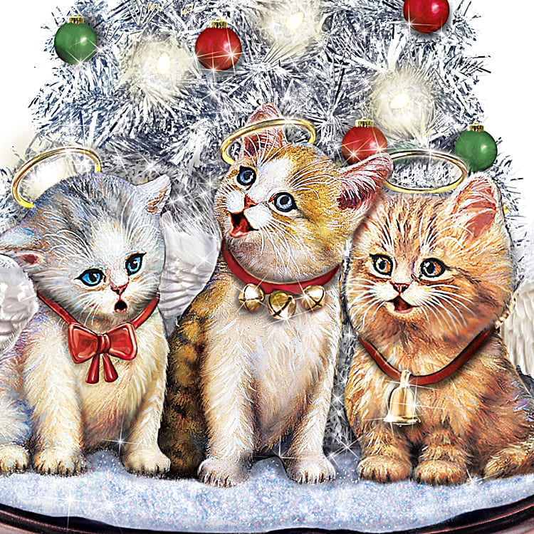 Bradford exchange cat nativity cheap