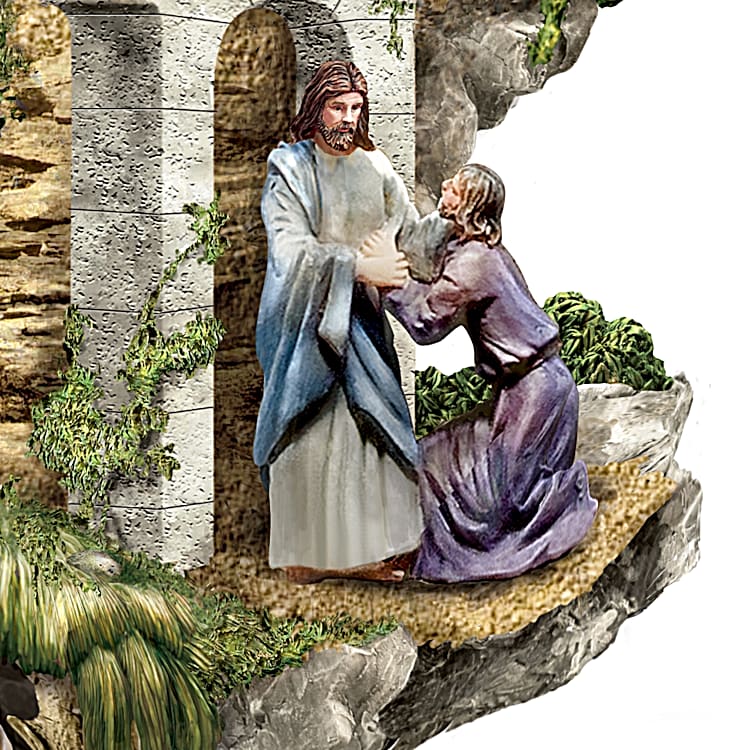 Thomas Kinkade Life Of Christ Sculpture