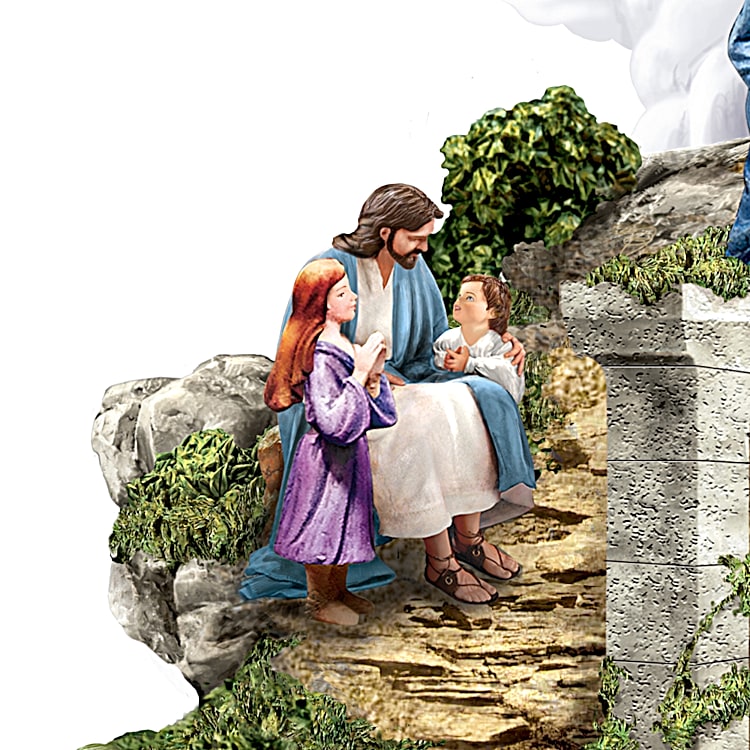 Thomas Kinkade Life Of Christ Sculpture