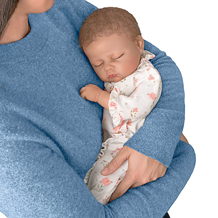 Lifelike breathing baby dolls best sale