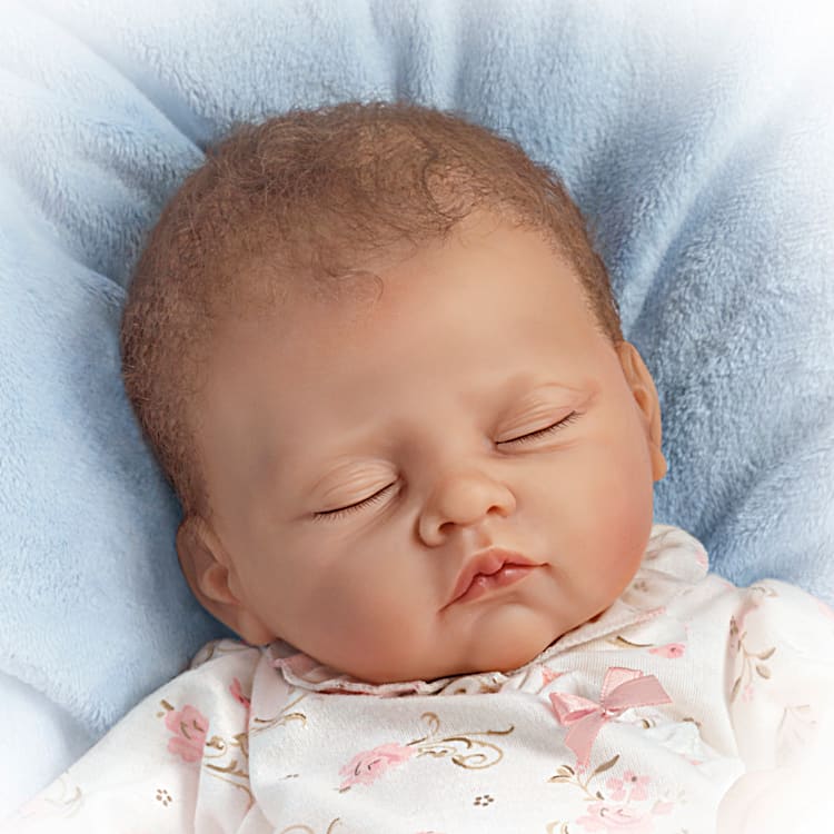 So truly real breathing lifelike baby doll sales