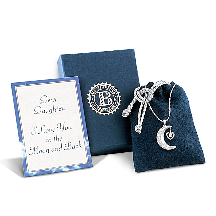 Love to the moon and back necklace discount