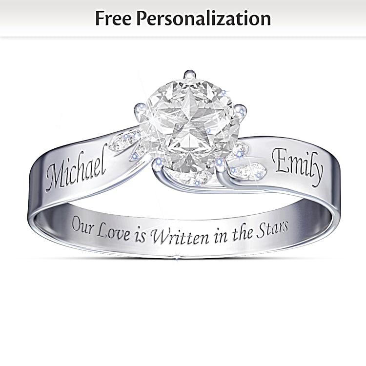 Topaz promise ring top