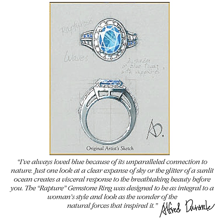 Alfred Durante Rapture Topaz Designer Ring