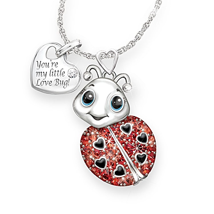 Granddaughter You re Cute As A Bug Pendant Necklace
