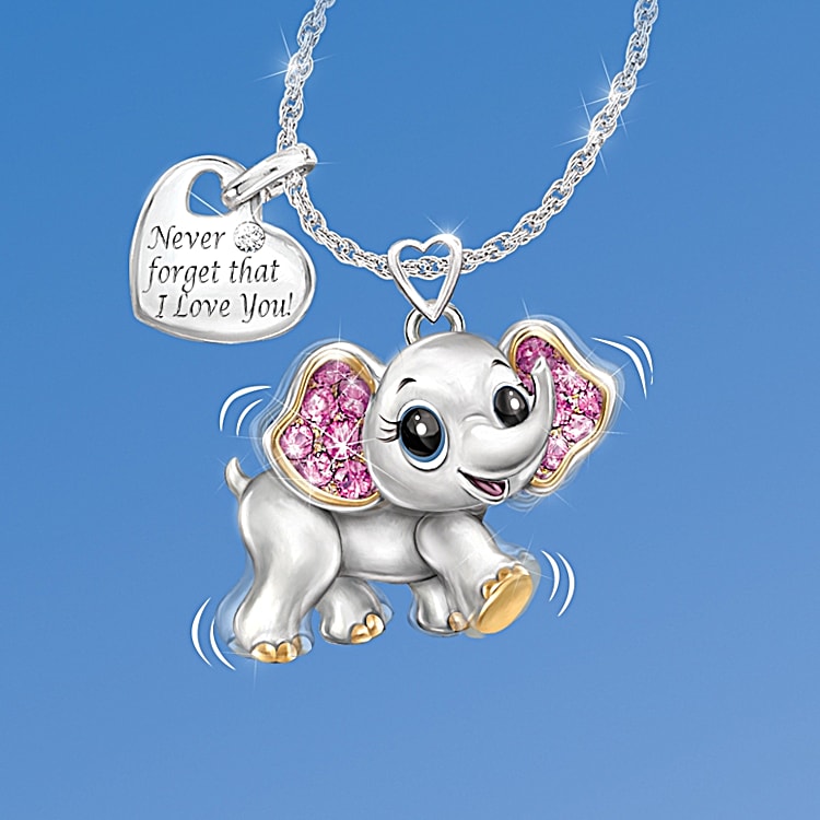 Necklace says discount i love you