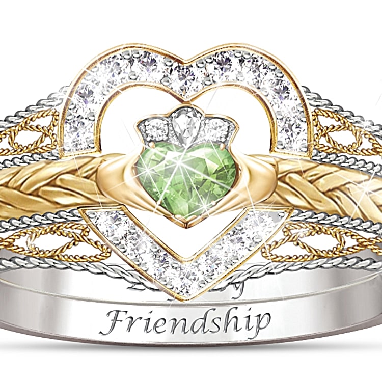 Claddagh stacking ring on sale