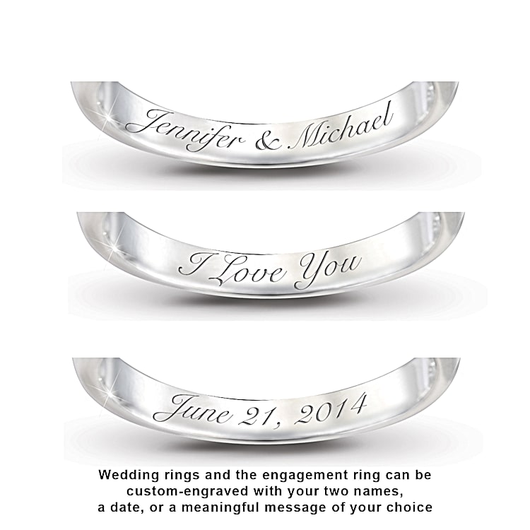 His and hers stainless steel rings hotsell