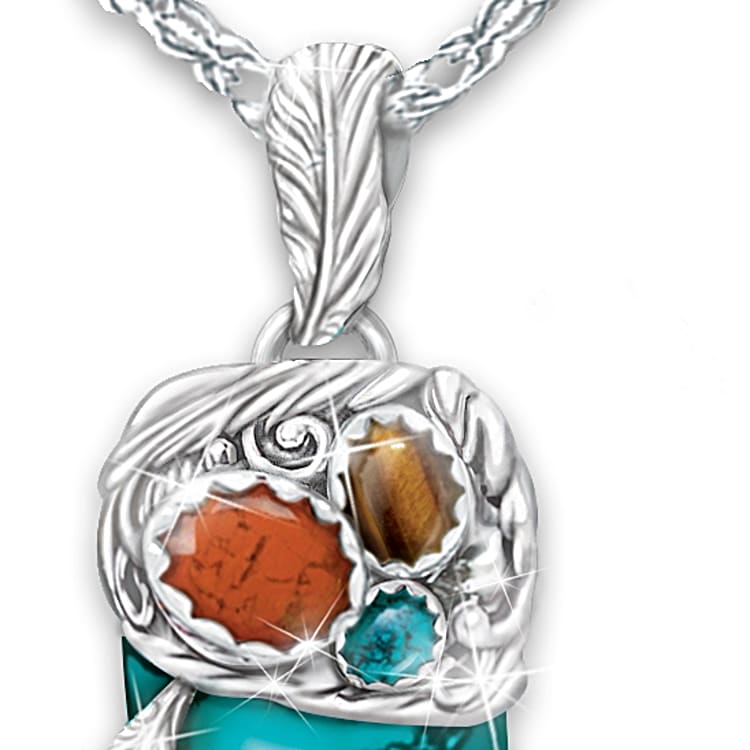 Native american turquoise pendant cheap