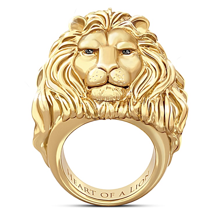 Lion finger ring cheap