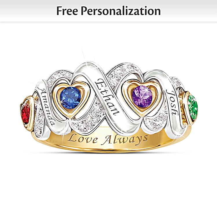 Mom engraved ring shop