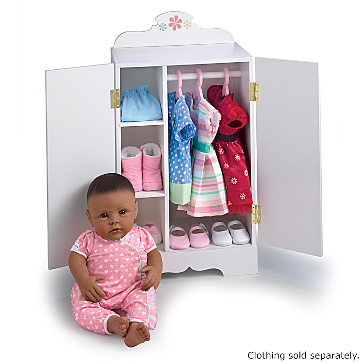 Baby deals doll armoire