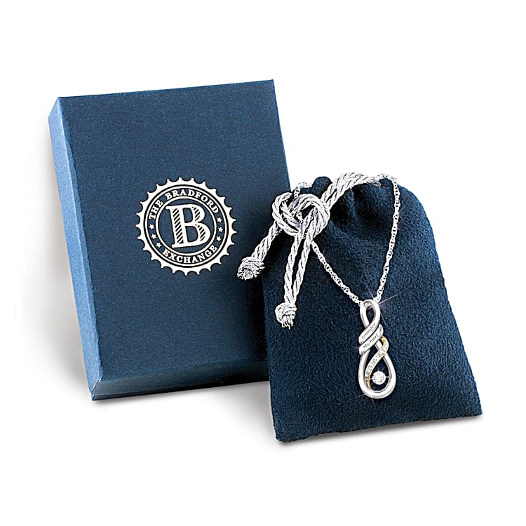 Kay jewelers heart necklace with diamond in the middle top