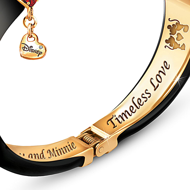 Swarovski mickey and minnie bracelet sales