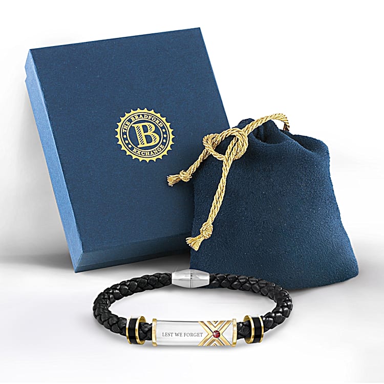Swarovski crystal and leather bracelet shop