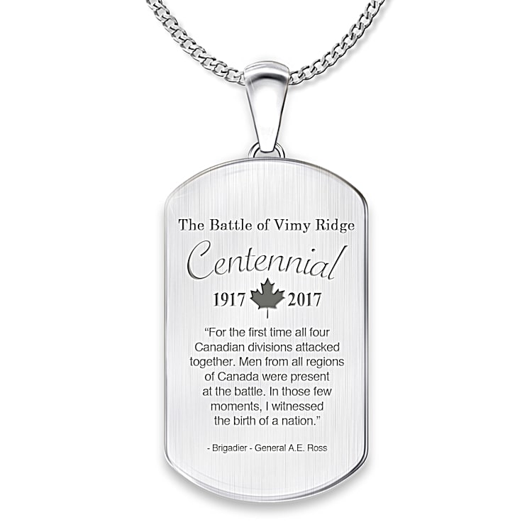 Dog tag cheap necklace canada