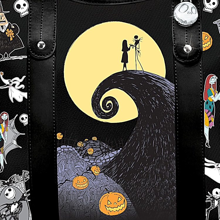 Disney tim burton's the nightmare before christmas tote bag store