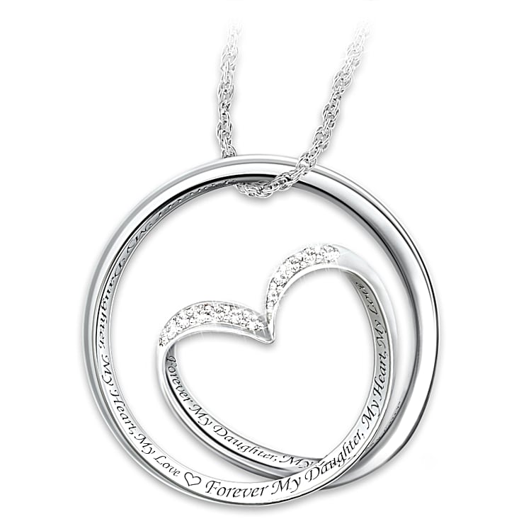 Forever my daughter on sale necklace