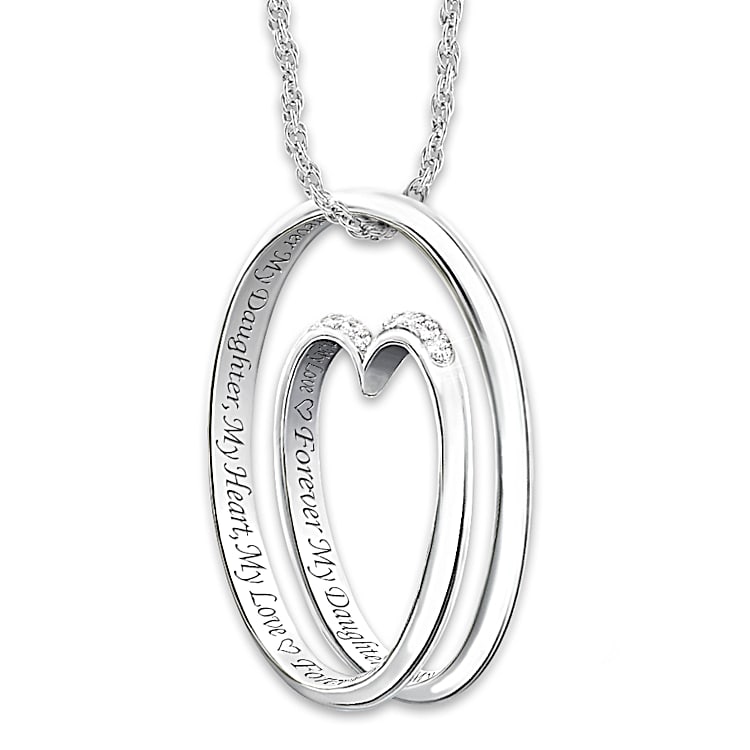 Forever my discount daughter necklace