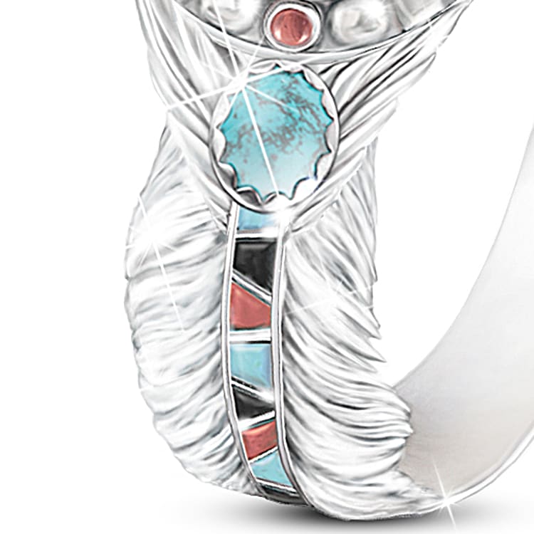 Native american sales watch cuff