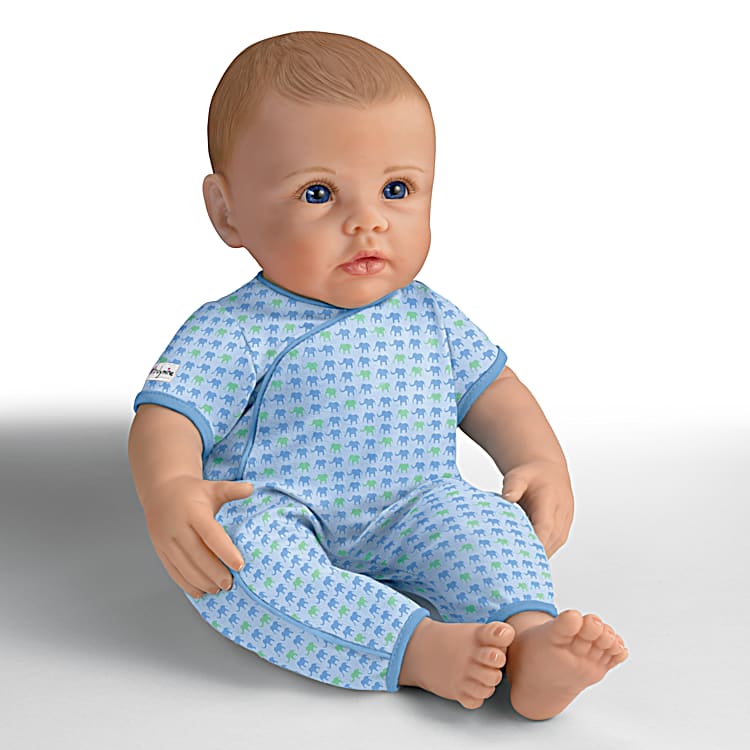 Brown baby boy new arrivals doll