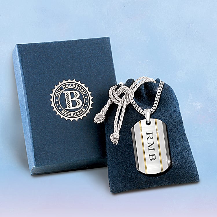 Tiffany necklace dog tag deals