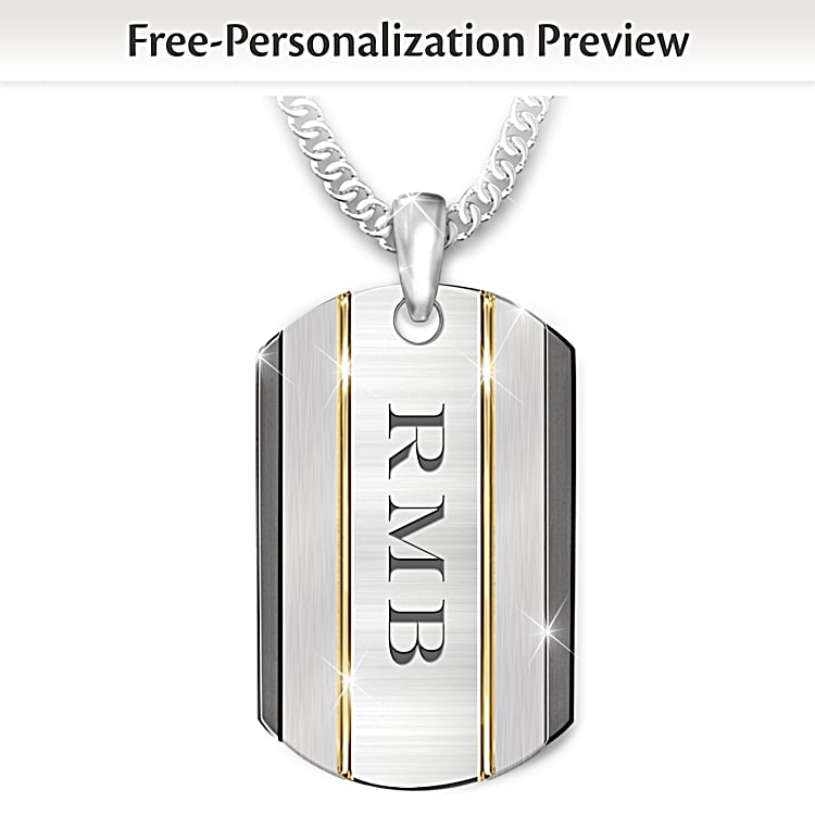The Strength Of My Grandson Personalized Pendant Necklace
