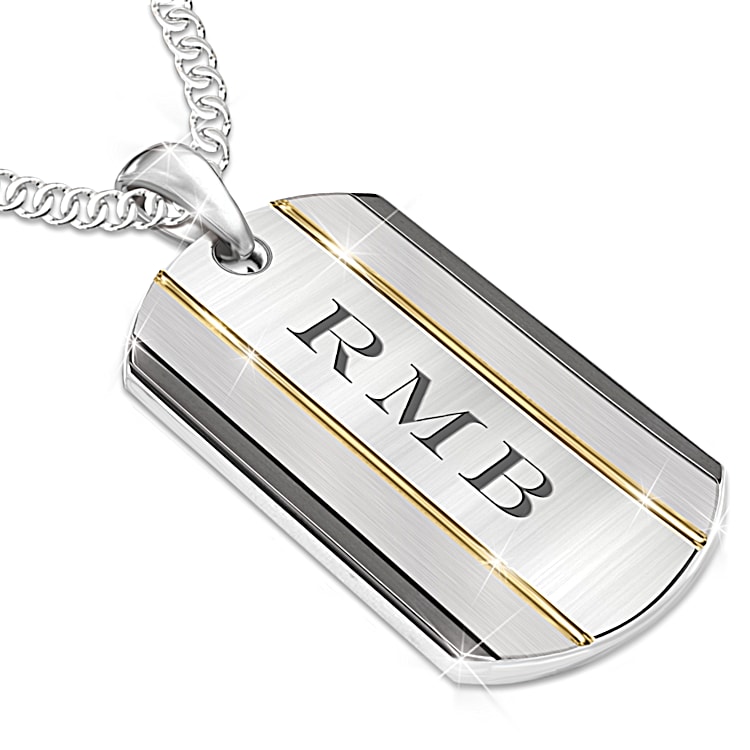 Dog tag necklace for grandson online