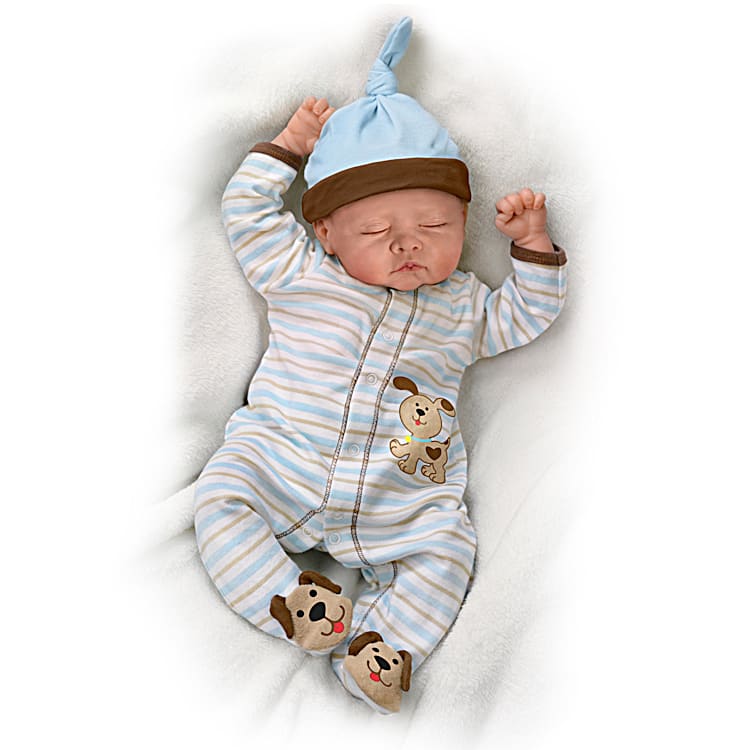 Lifelike baby boy dolls clearance