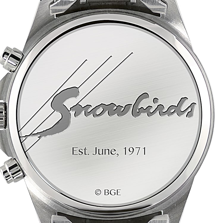 The Snowbirds Mens Chronograph Watch