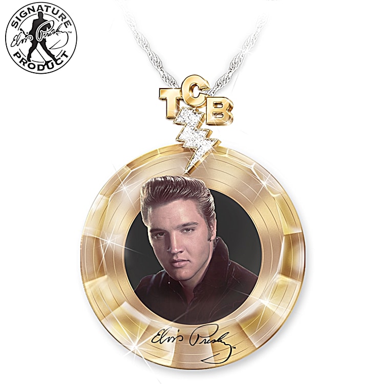 Swarovski elvis pendant shop