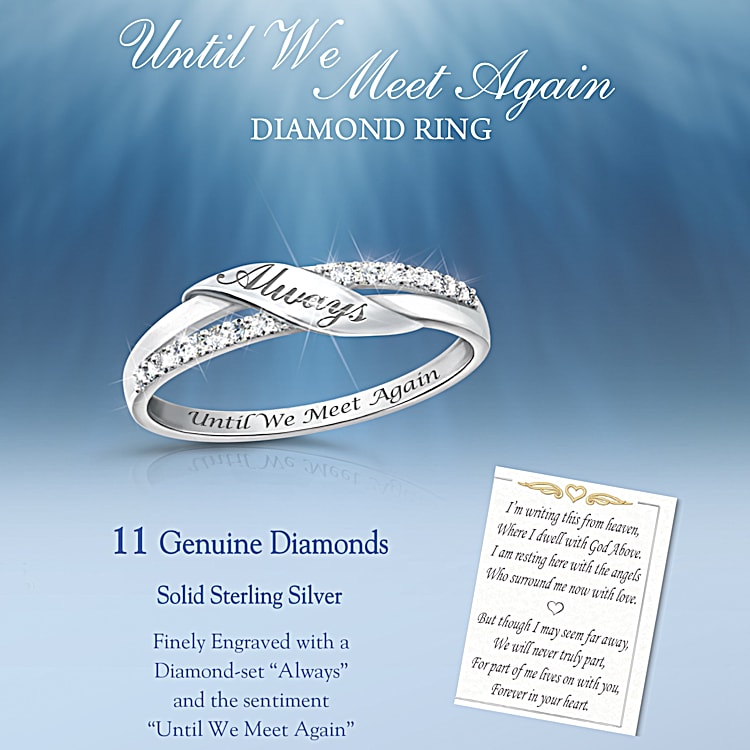 Bradford exchange until we meet again ring online