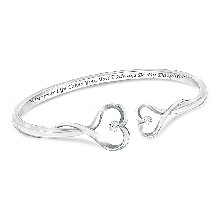 Engraved Heart Bracelet