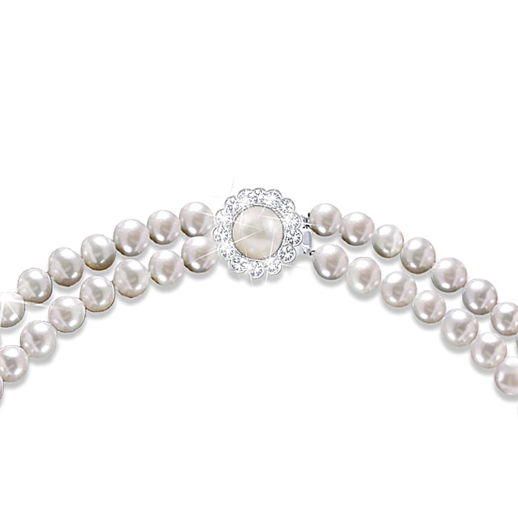 PARISA Pearl Statement Necklace