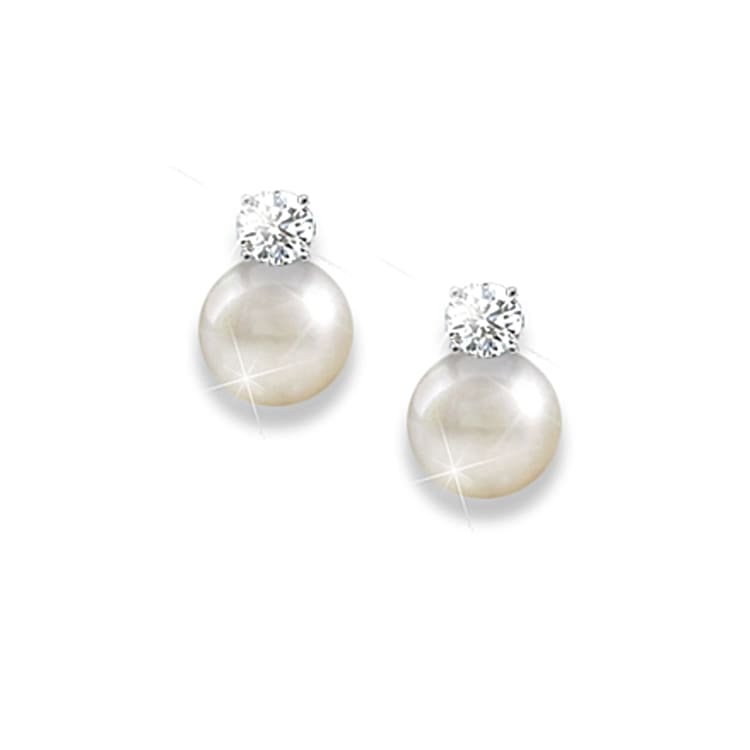 Pearl ring and earring 2025 set