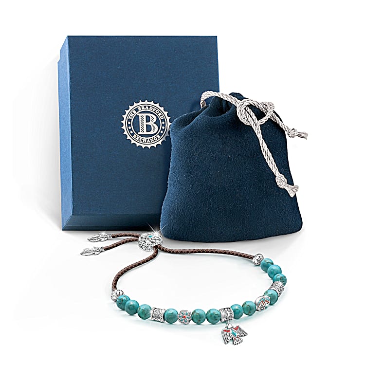 Turquoise clearance bolo bracelet