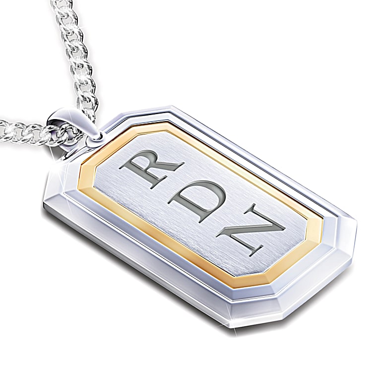 Words Of Wisdom Personalized Grandson Pendant Necklace